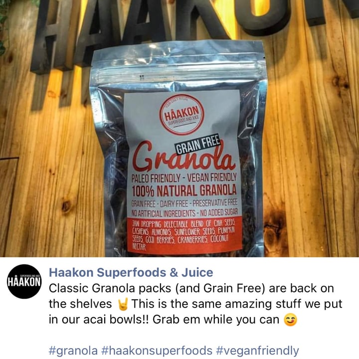 photo of Haakon Superfoods & Juice Nut Butter Acai Bowl shared by @astxnto on  31 Jan 2021 - review