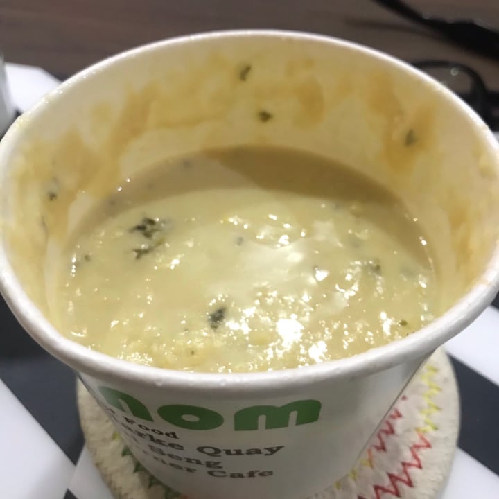 photo of nomVnom Bistro Corn soup shared by @veganwarrior666 on  08 Feb 2021 - review