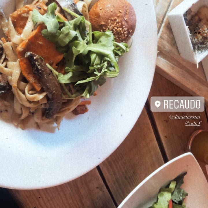 photo of RECAUDO Pasta Al Jengibre shared by @paulettecf on  21 Oct 2020 - review