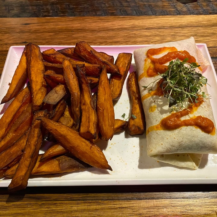 review photo of Yours Or Mine Vegan burrito shared by @ssacpotato on 06 Aug 2020 - review