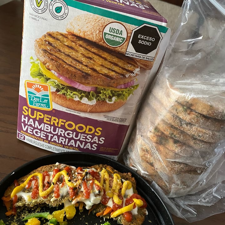 photo of Don Lee Farms Organic Superfoods Veggie Burger shared by @shizomaru on  24 Oct 2021 - review
