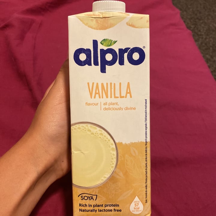 photo of Alpro Soy Vanilla Milk shared by @sara24 on  09 Aug 2021 - review