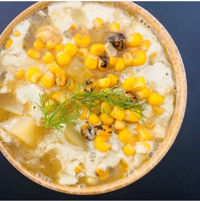 Photo of the dish “Elote Corn Chowder”