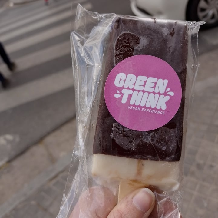 photo of Green Think Paleta vegana Chocolate Y Dulce De Leche Veg shared by @deniseeeb on  31 Aug 2022 - review
