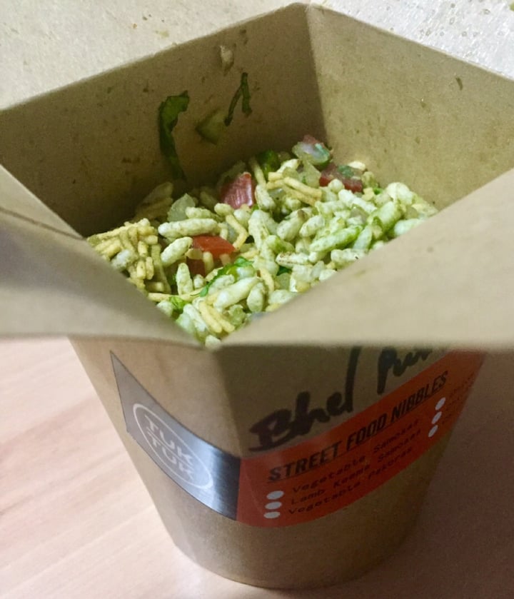 photo of TukTuk South Indian Food Bhel Puri Chaat shared by @beachtownvegan on  30 Oct 2019 - review