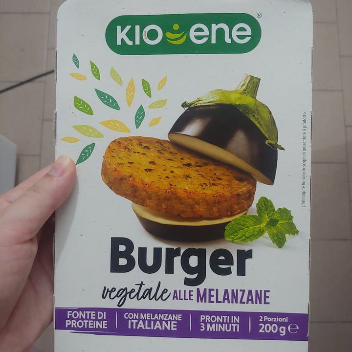 photo of Kioene Burger alle melanzane shared by @veganiscool on  11 Sep 2021 - review