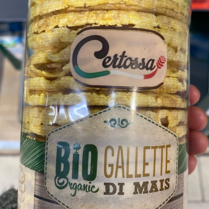 photo of Certossa Bio gallette di mais shared by @alicecataldo on  24 Oct 2022 - review