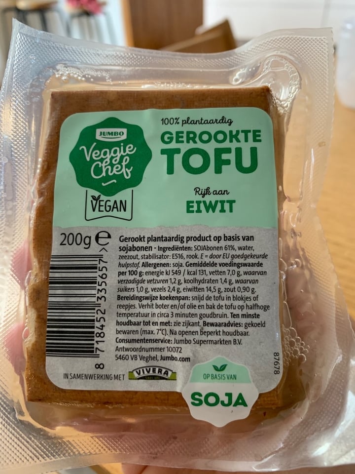 review photo of Veggie Chef Smoked Tofu shared by @poppi on 18 Feb 2020 - review