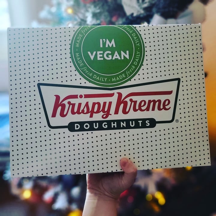 photo of Krispy Kreme The New Vegan Trio: Fudge Brownie Bliss, Caramel Choc Delight And Apple Custard Crumble shared by @aveganlifewithjess on  06 Jan 2022 - review