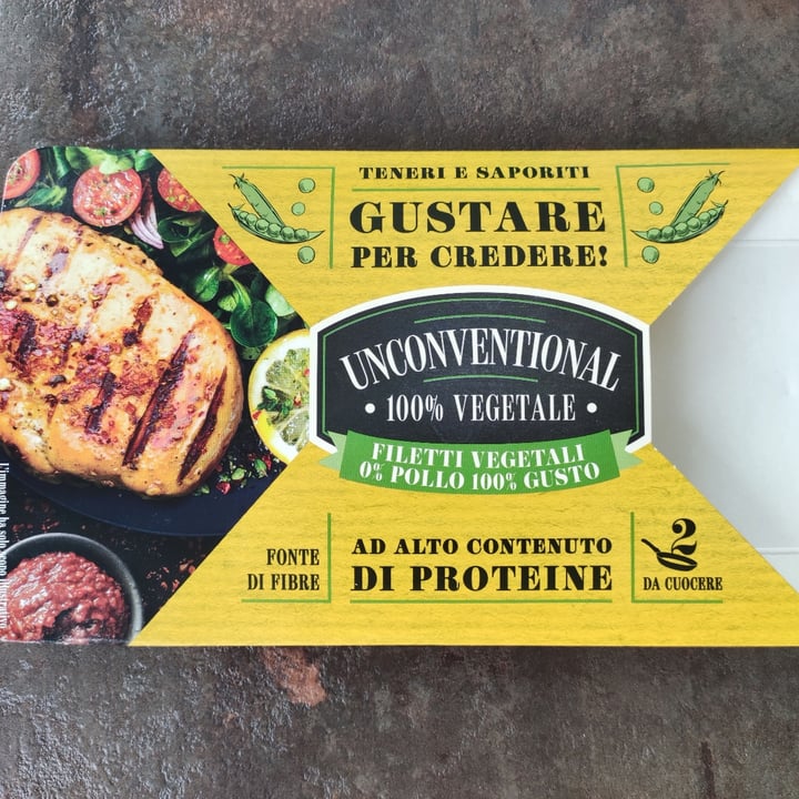 photo of Unconventional Filetti Vegetali 0% Pollo 100% Gusto - Plant Based Fillet shared by @crazyhappy88 on  24 May 2022 - review