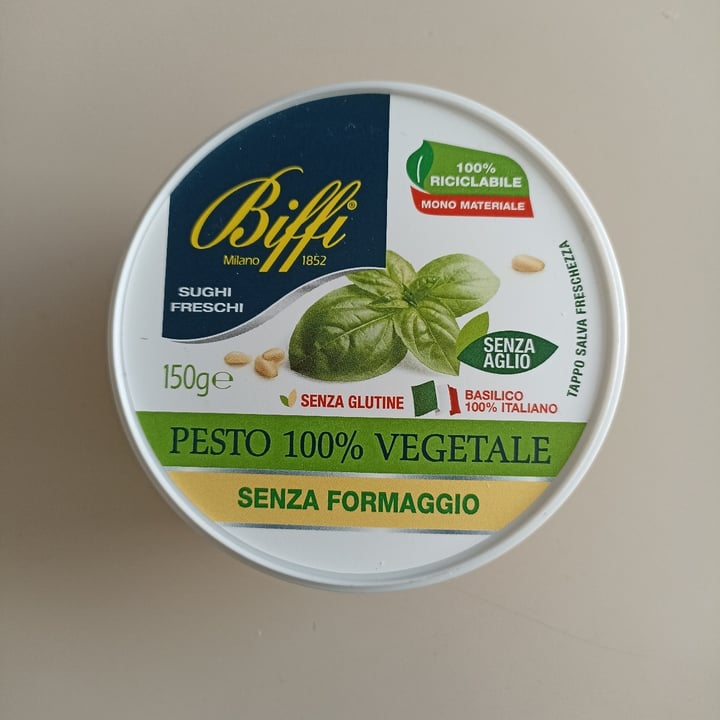 photo of Biffi Pesto 100% Vegetale Senza Formaggio shared by @livia99 on  10 Mar 2022 - review