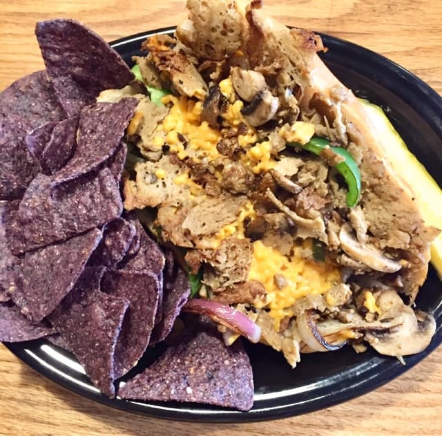 Photo of the dish “Seitan Philly”