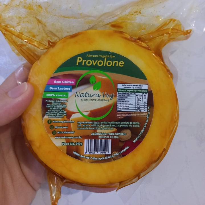 review photo of Natura Veg Provolone shared by @paulacp on 30 Jun 2022 - review