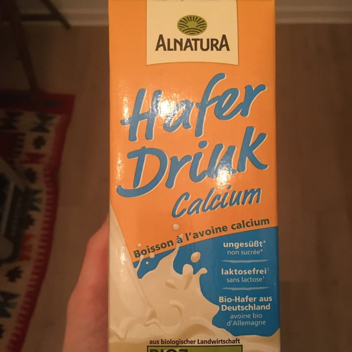 photo of Alnatura Hafer Drink Calcium shared by @linapina on  01 Nov 2020 - review