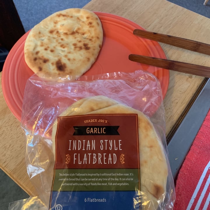 Trader Joe's Indian Style Flatbread (Garlic) Review abillion