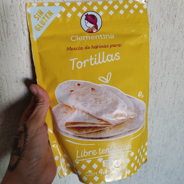 photo of Clementina gluten free Harina para tortillas shared by @cecirojas on  19 Mar 2022 - review