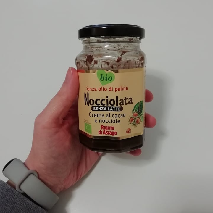 review photo of Rigoni di Asiago Nocciolata Dairy Free Hazelnut Spread with Cocoa shared by @soniaveg on 05 May 2022 - review