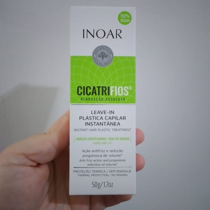 review photo of Inoar Cicatrifios Leave-in shared by @patriciarosignoli on 06 Jun 2022 - review