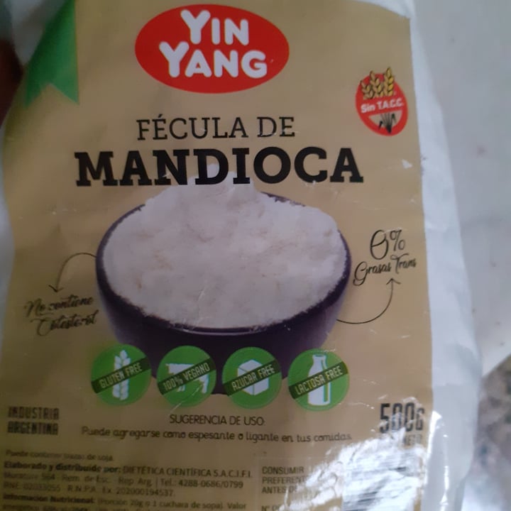 photo of Yin Yang Fecula de Mandioca shared by @unmarcianovegano on  11 Oct 2020 - review