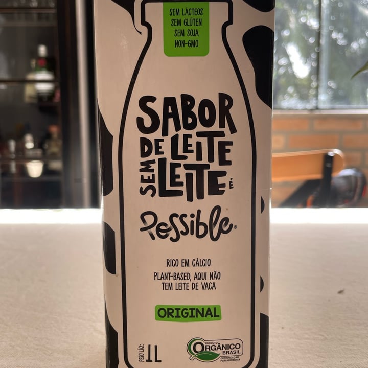 photo of Possible Sabor de Leite Sem Leite Original  shared by @luanagardin on  28 May 2022 - review