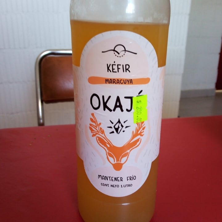 photo of Okajé Kefir De Maracuyá shared by @nataliadelvalle on  18 Dec 2020 - review