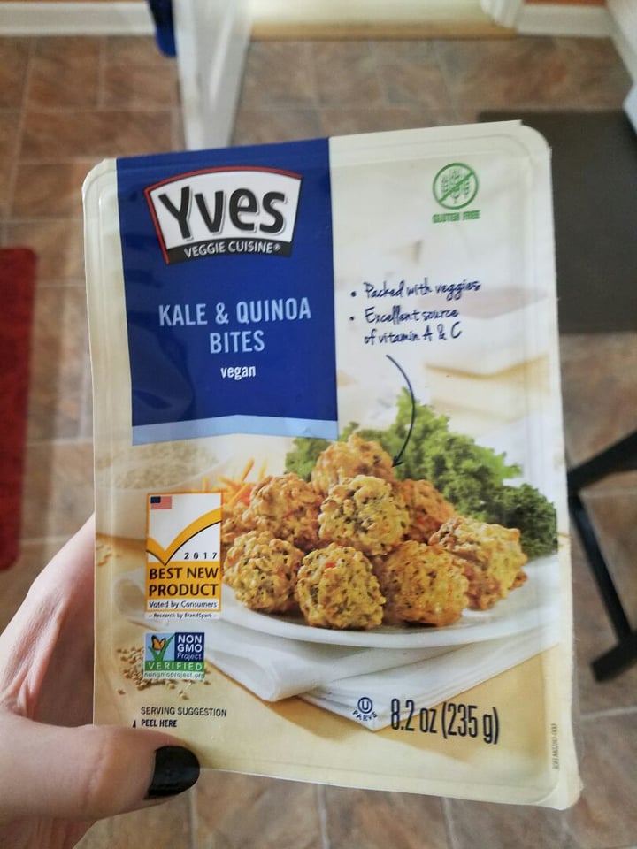 photo of Yves Veggie Cuisine Kale and Quinoa bites shared by @joyrose on  10 Dec 2019 - review