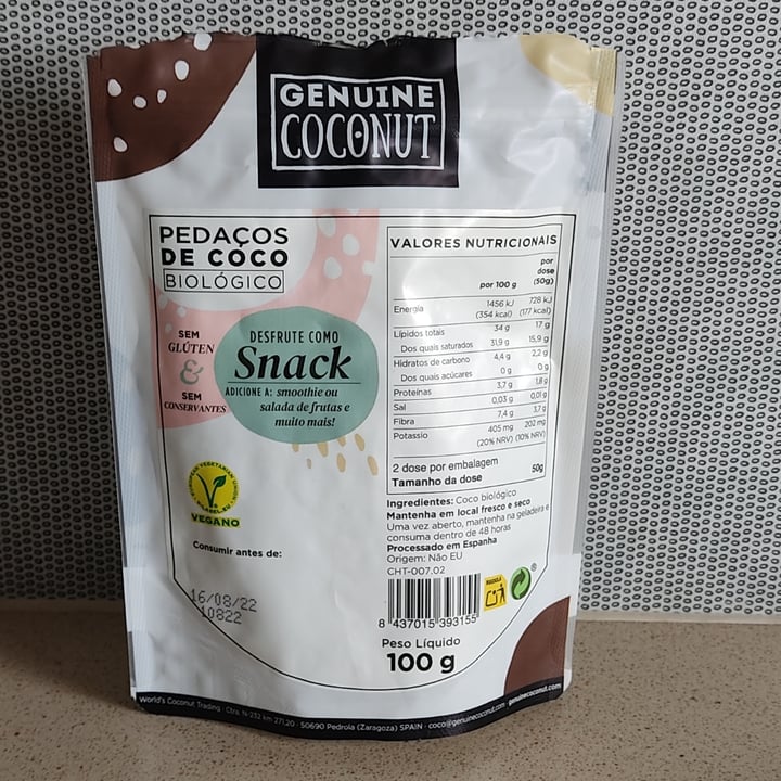 photo of Genuine Coconut Coconut Snack shared by @silviacristina on  01 May 2022 - review
