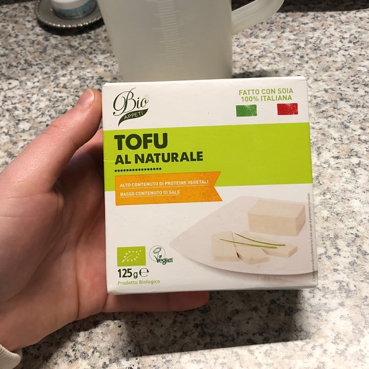 review photo of Bio Appetì Tofu al naturale shared by @rebeccavegan on 03 Jan 2022 - review