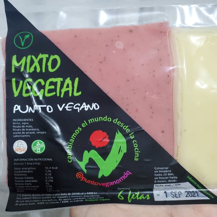photo of Punto vegan Mixto Vegetal shared by @sofimoonglith on  02 Sep 2021 - review