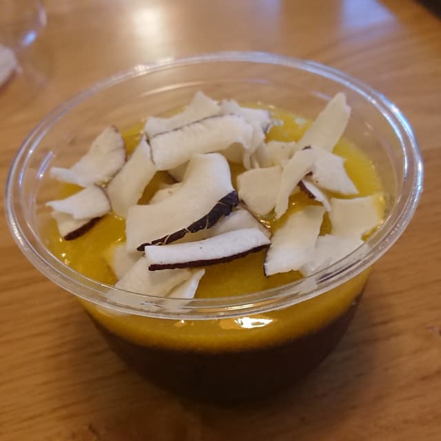 「Black Rice Mango Pudding」の料理の写真
