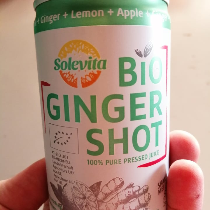 photo of Solevita Bio ginger shot shared by @martyb on  13 Apr 2021 - review