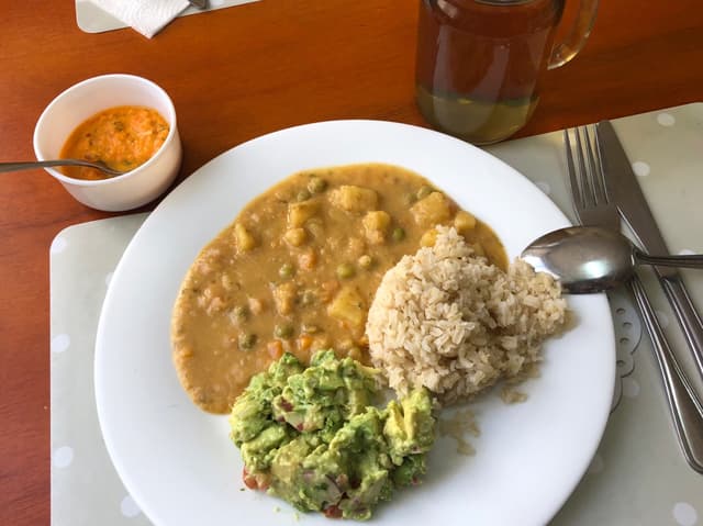 菜肴“Guatita (soya)”的照片