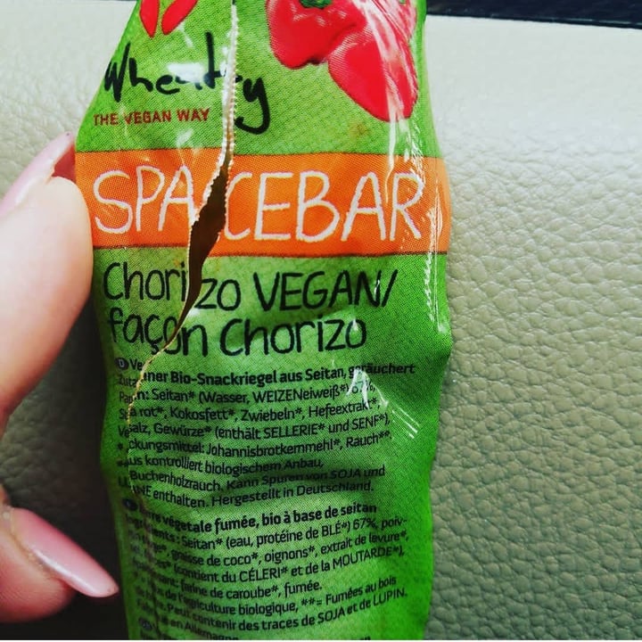 review photo of Wheaty Vegan Chorizo Spacebar shared by @steffbelly on 04 Apr 2020 - review