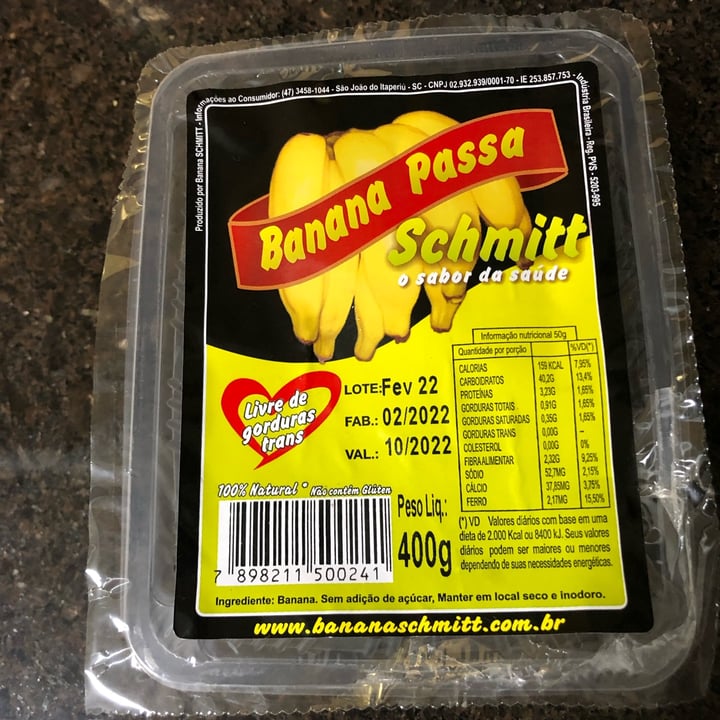 photo of Schmitt Banana Passa shared by @simoneharger on  26 Apr 2022 - review