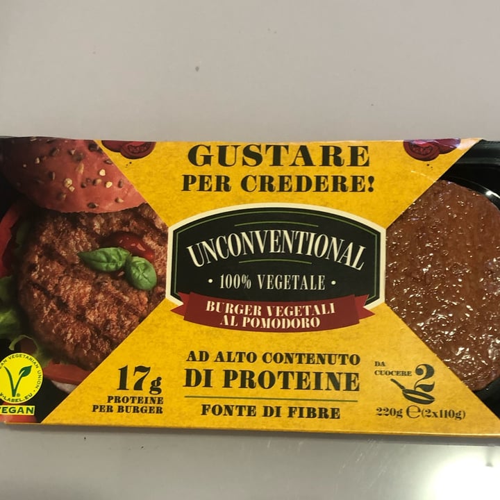 review photo of Unconventional Burger Vegetale Al Pomodoro - Tomato Burger shared by @francyveg86 on 04 Sep 2022 - review