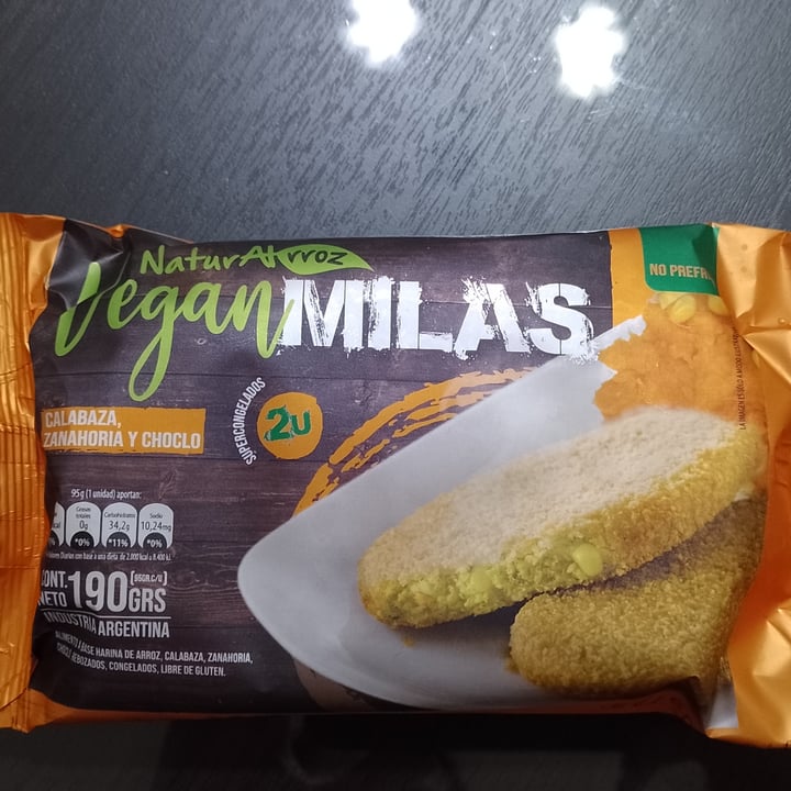 photo of Naturalrroz Vegannesas Calabaza, Zanahoria Y Choclo shared by @vicalvarezzz on  08 Nov 2022 - review