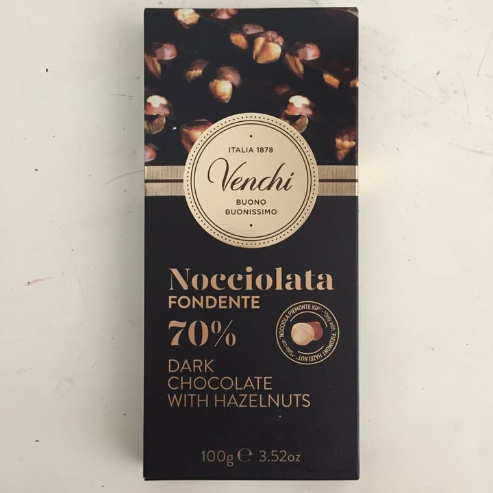 review photo of Venchi nocciolata Fondente 70% shared by @ladyziggys on 21 Jun 2022 - review
