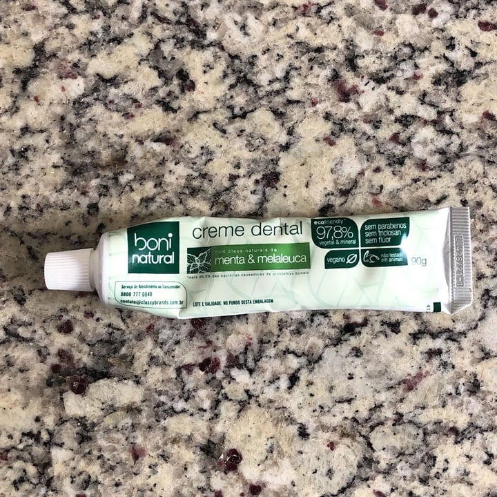 review photo of Boni natural Creme Dental shared by @luizafloripa on 29 May 2022 - review