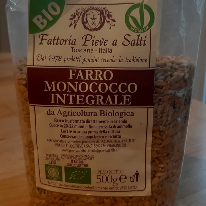 photo of Fattoria Pieve a Salti Farro monococco integrale shared by @cate88 on  13 May 2021 - review