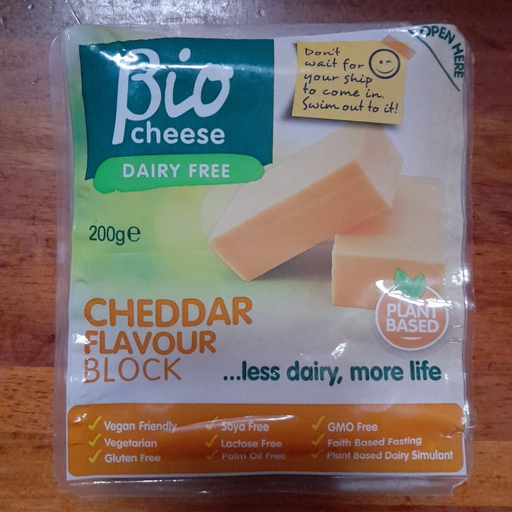 photo of Bio Cheese Cheddar Flavour Block shared by @magdalenka on  14 Nov 2022 - review