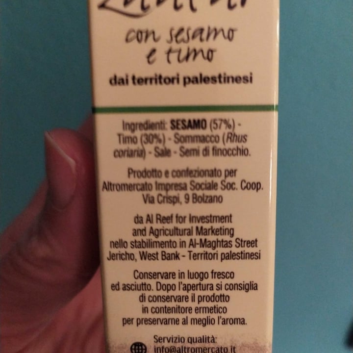 review photo of Altro mercato Spezie Ed Erbe Aromatiche Za'atar Con Sesamo E Timo shared by @rositarm on 29 Jan 2023 - review