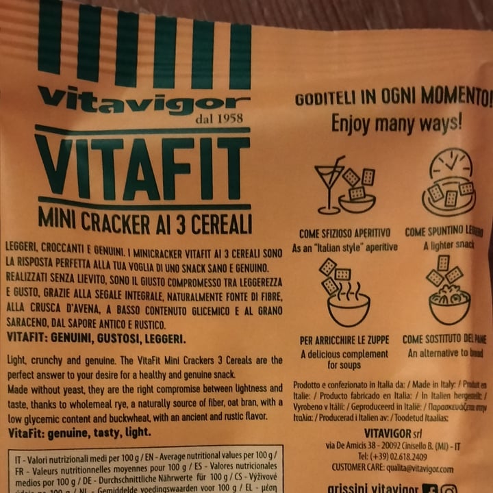 photo of Vitavigor Mini cracher ai 3 cereali shared by @naturalmentearia on  28 Mar 2022 - review