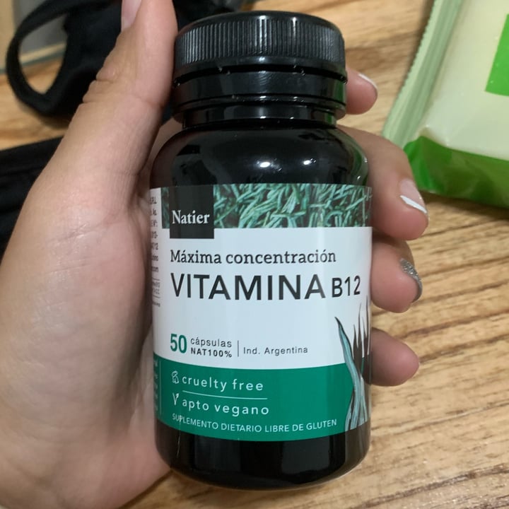 photo of Natier  Vitamina B12 shared by @keylapierangeli on  13 Apr 2022 - review