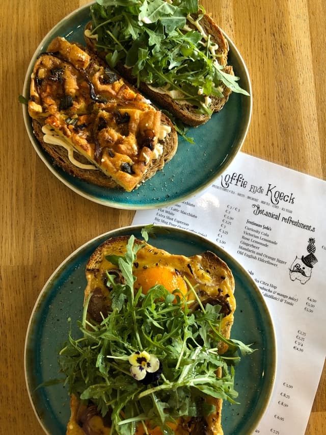 Foto del plato “Sunny Side Up Toast”