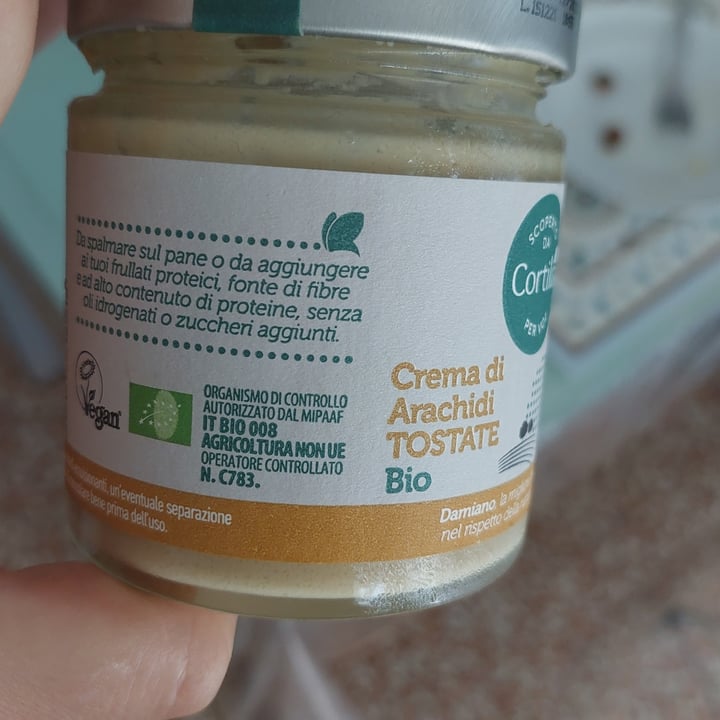 photo of Cortilia Crema di arachidi tostate shared by @juliets on  27 Jun 2022 - review