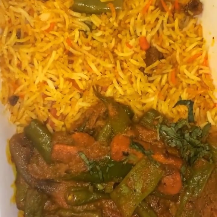 photo of Grand Hyatt Singapore Organic vegetable curry with briyani rice shared by @shania8777 on  29 May 2020 - review