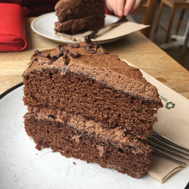 菜肴“Chocolate and banana cake”的照片