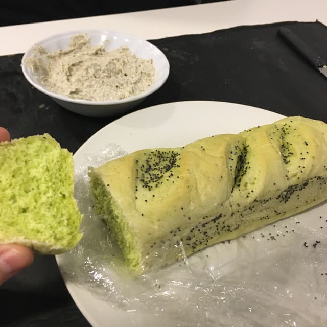 Photo of the dish “Pan de albahaca”