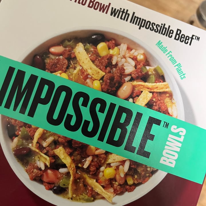 photo of Impossible Foods Burrito Bowl with Impossible Beef shared by @bego18 on  02 Dec 2022 - review