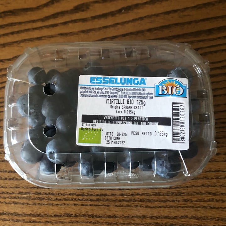 review photo of Esselunga Bio Mirtilli Bio shared by @giadinajade on 31 Mar 2022 - review